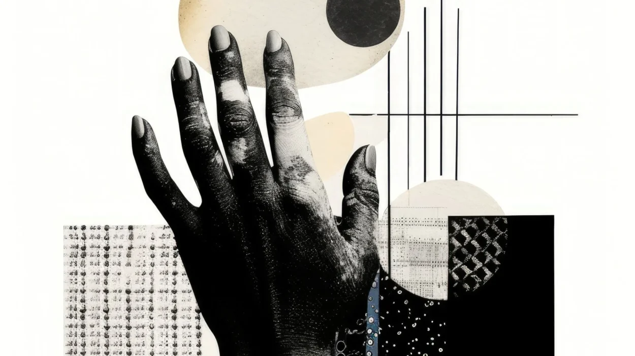 Graphic design collage