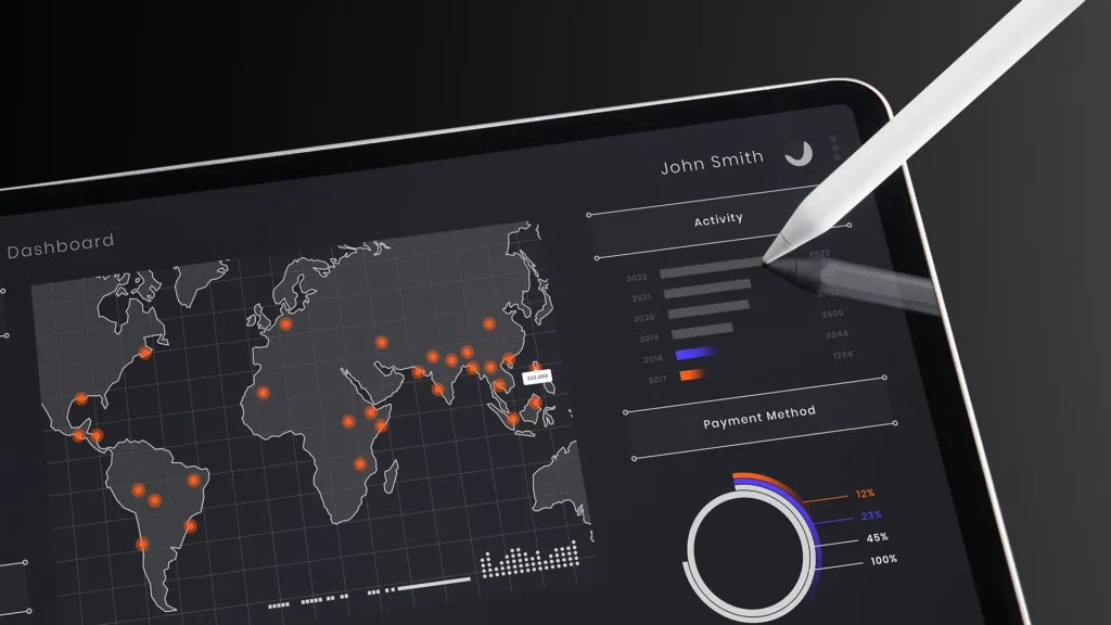 A technical SEO dashboard tracking anchor text mix and internal link equity flow for a digital marketing campaign.