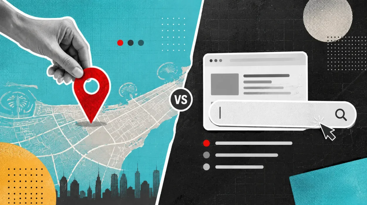 local SEO vs traditional SEO for Dubai businesses