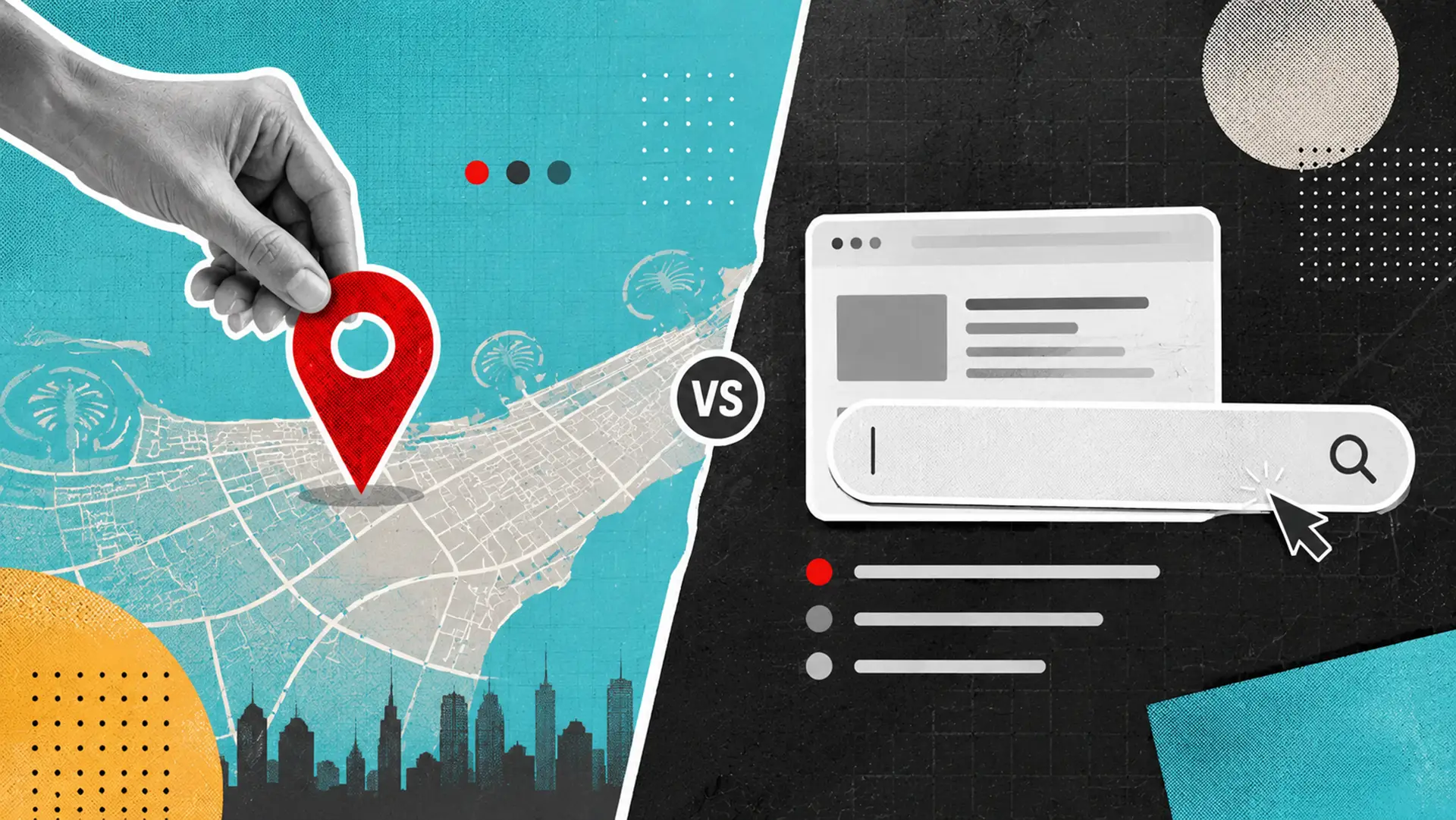 local SEO vs traditional SEO for Dubai businesses